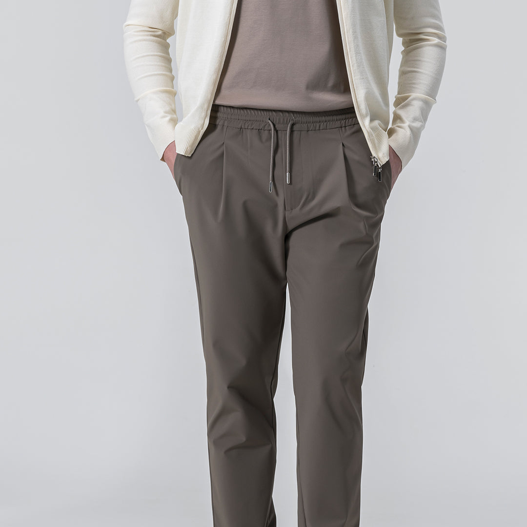 CASUAL TECH PANTS TAUPE