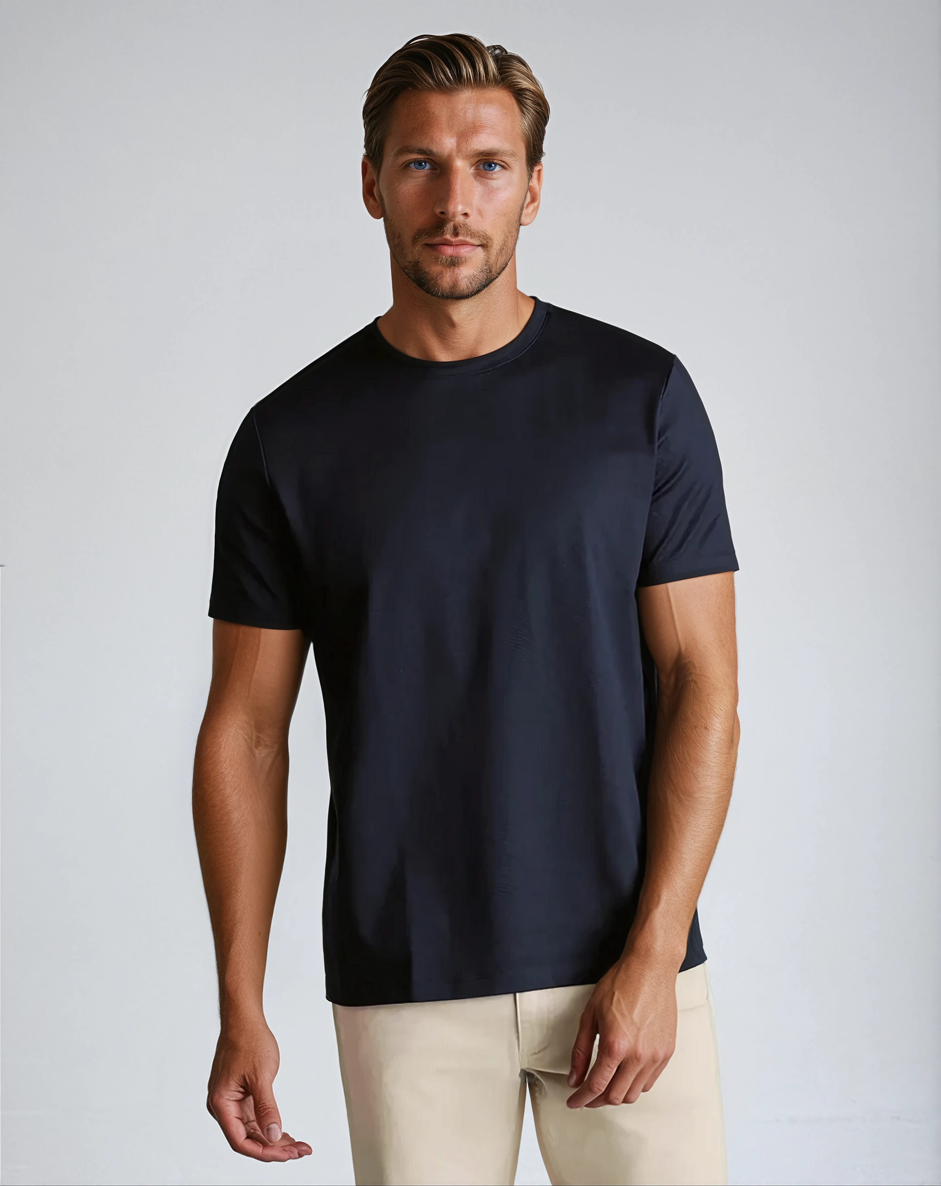 T-SHIRT NAVY BLUE